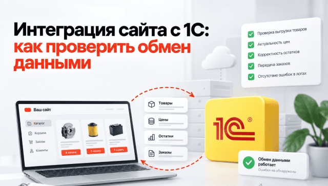 Интеграция сайта с 1С: как проверить обмен данными